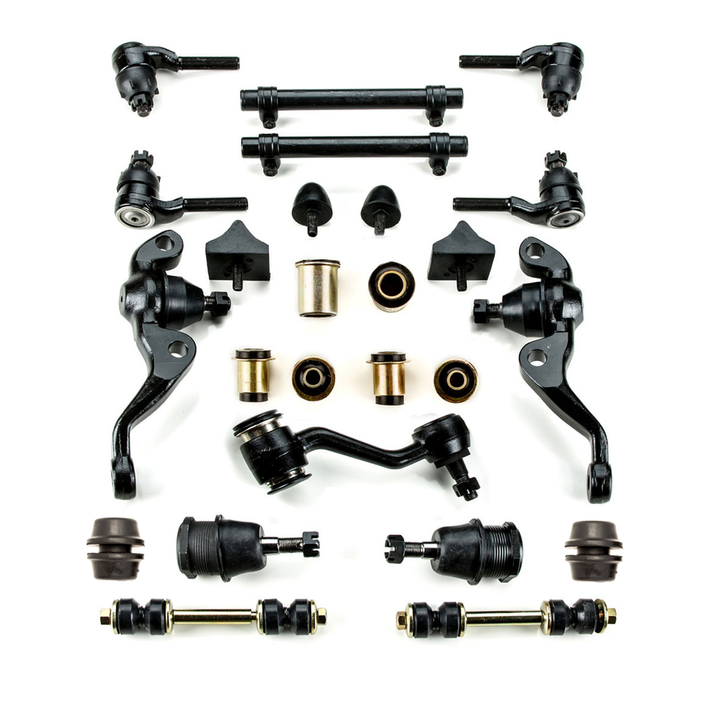 1968 1969 Dodge Charger Coronet Black Polyurethane New Front End Suspension Master Rebuild Kit