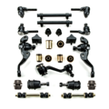 1968 1969 Dodge Charger Coronet Black Polyurethane New Front End Suspension Master Rebuild Kit