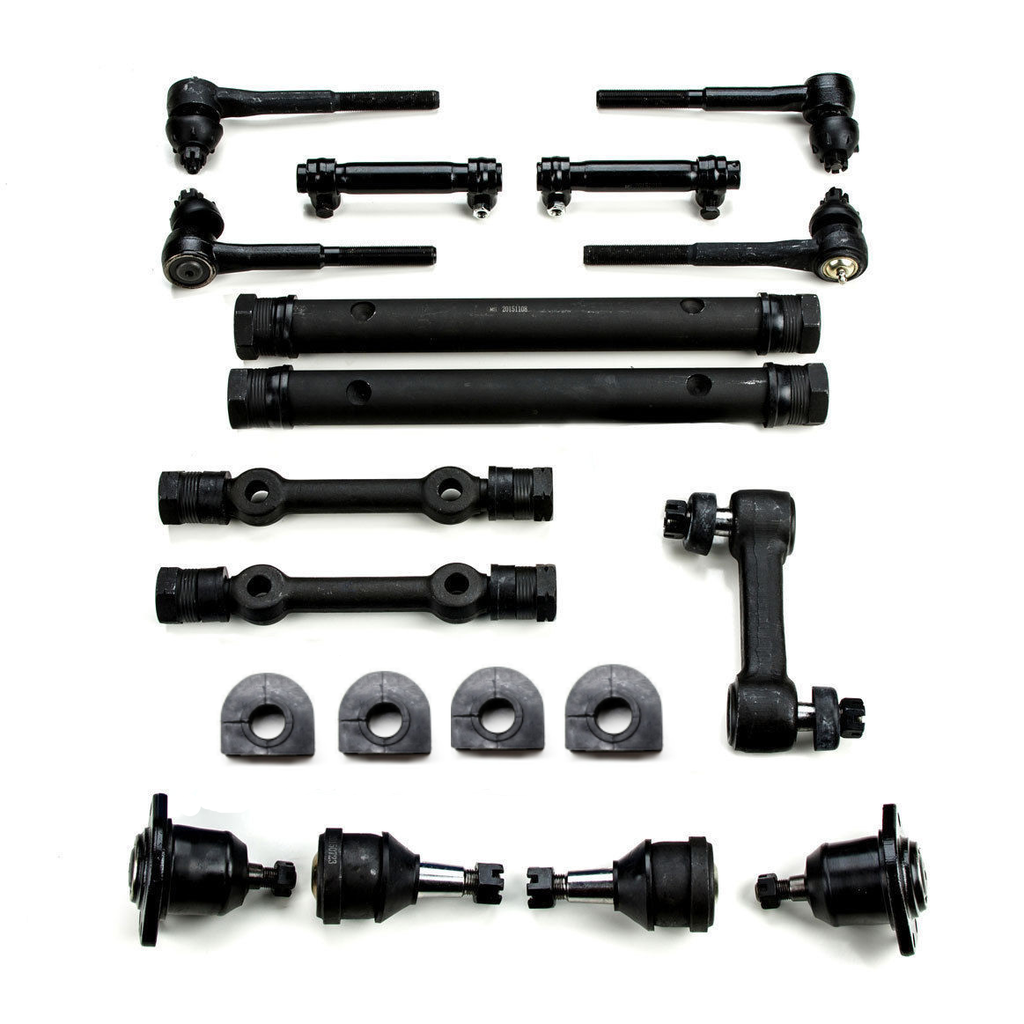 1968 1969 1970 Chevrolet 2WD C10 1/2 Ton Pickup Suburban New Front End Suspension Rebuild Kit with Idler Arm