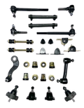1958 1959 1960 Chevrolet Full Size Black Polyurethane New Front End Suspension Master Rebuild Kit