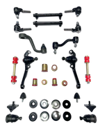 1967 Plymouth Barracuda with Disc Brakes Red Polyurethane New Front End Suspension Master Rebuild Kit