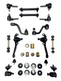 1968 1969 Plymouth Barracuda with Disc Brakes Black Polyurethane New Front End Suspension Master Rebuild Kit