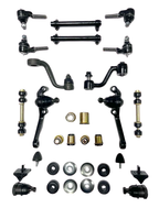 1968 1969 Dodge Dart with Drum Brakes Black Polyurethane New Front End Suspension Master Rebuild Kit