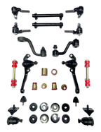 1970 1971 1972 Dodge Dart with Drum Brakes Red Polyurethane New Front End Suspension Master Rebuild Kit