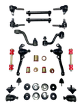 1968 1969 Plymouth Barracuda with Disc Brakes Red Polyurethane New Front End Suspension Master Rebuild Kit