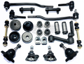 1965-1968 Ford Full Size New Master Front End Suspension Rebuild Kit with Inner Tie Rods