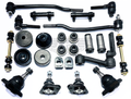 1969-1972 Ford Full Size New Master Front End Suspension Rebuild Kit with Inner Tie Rods