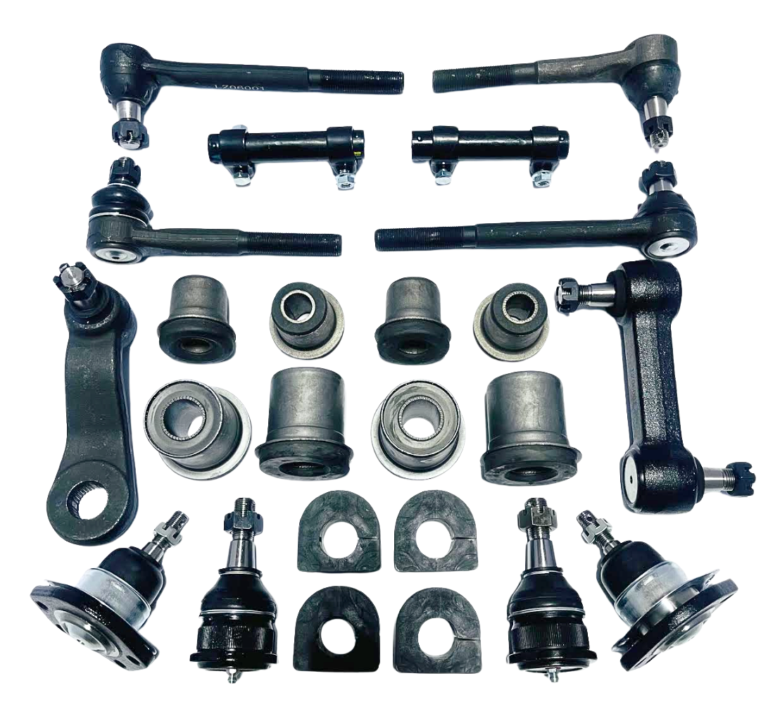 1983-1986 Chevrolet 2WD C10 1/2 Ton Pickup Blazer New Front End Suspension Master Rebuild Kit with Manual Steering