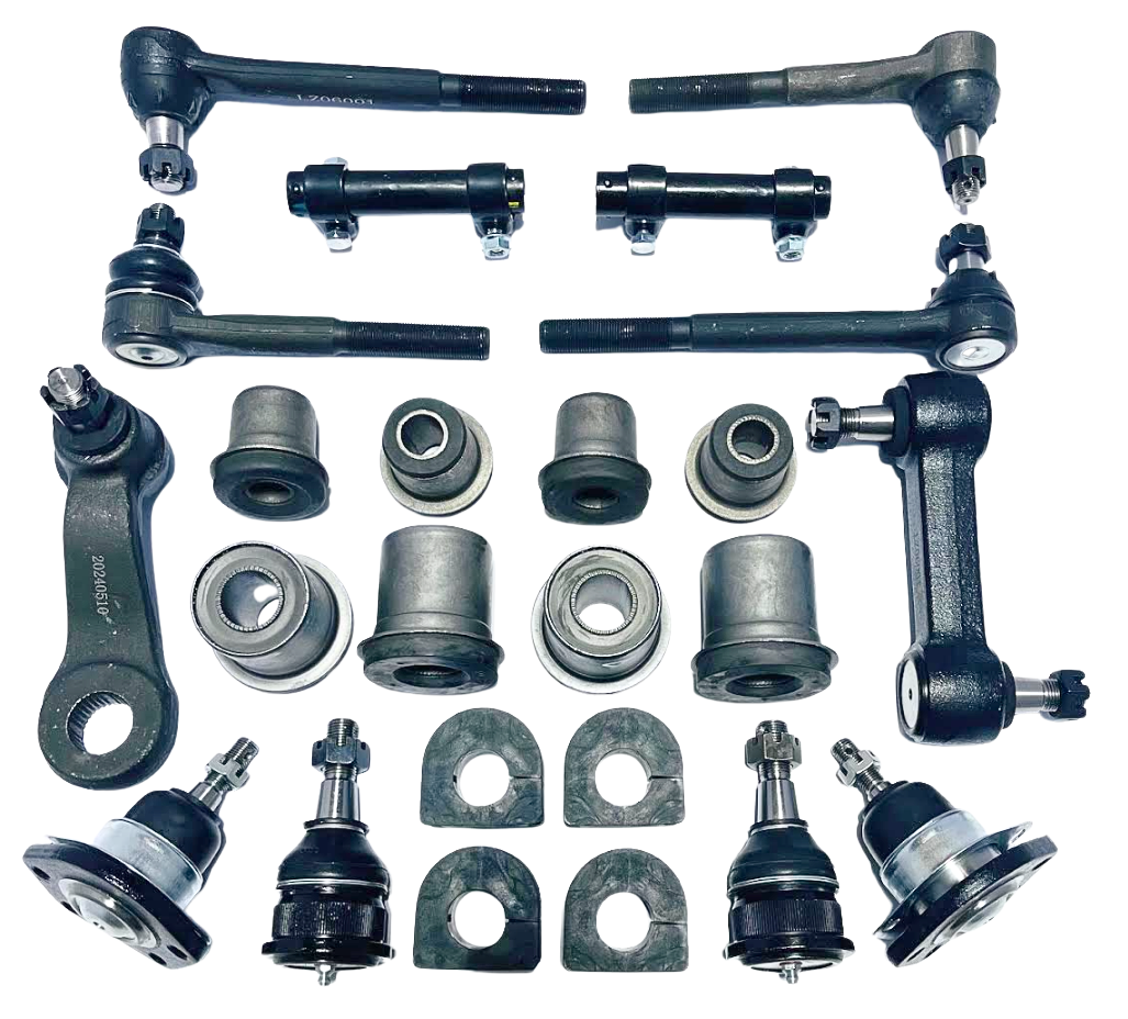 1973-1982 Chevrolet 2WD C10 1/2 Ton Pickup Blazer New Front End Suspension Master Rebuild Kit w/ Power Steering