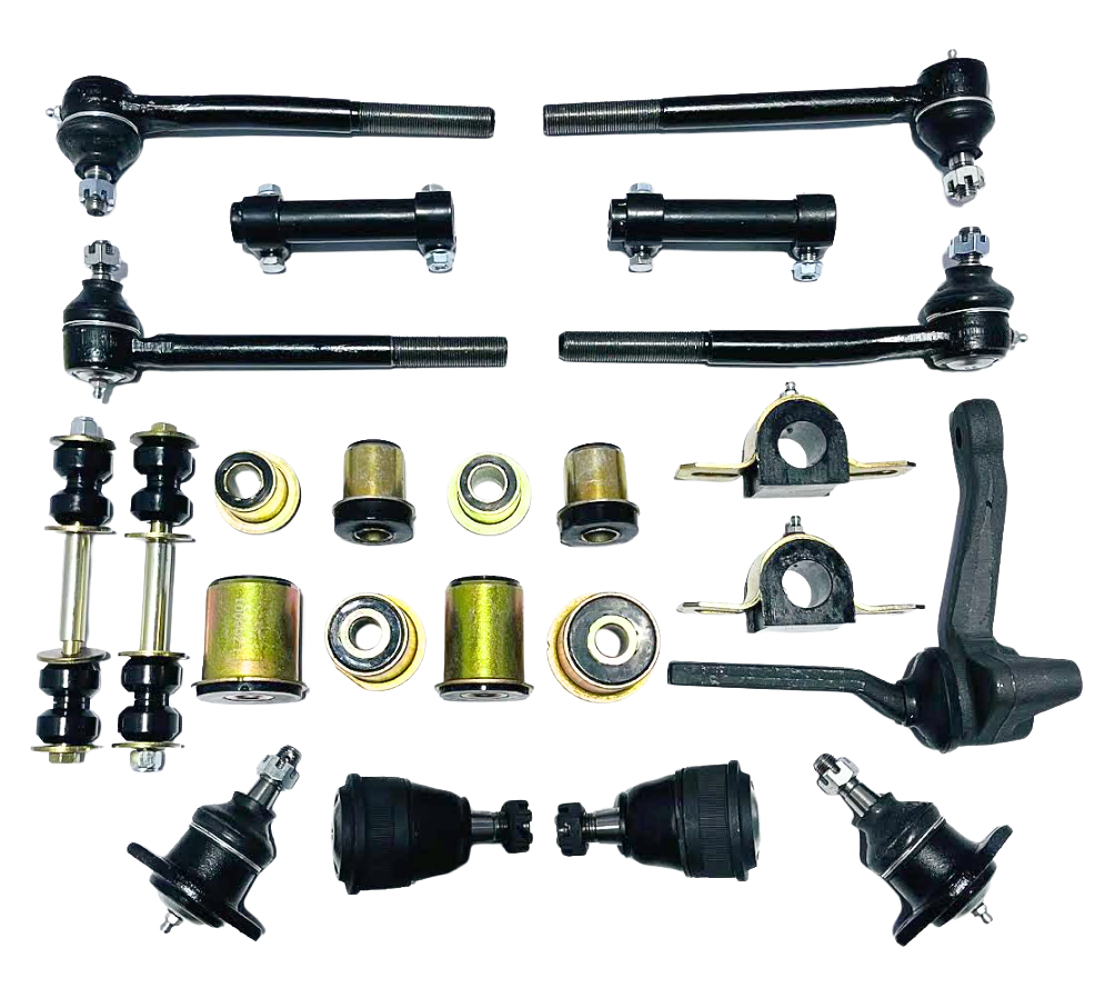 1973 Buick Full Size Passenger Car Black Polyurethane Front End Suspension Master Rebuild Kit