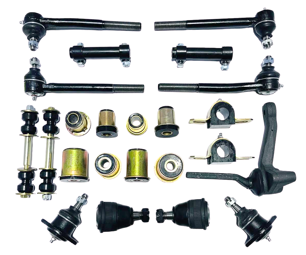 1974 Buick Full Size Black Polyurethane New Front End Suspension Master Rebuild Kit