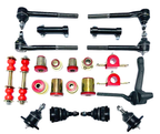 1974 Chevrolet Monte Carlo Red Polyurethane Front End Suspension Master Rebuild Kit