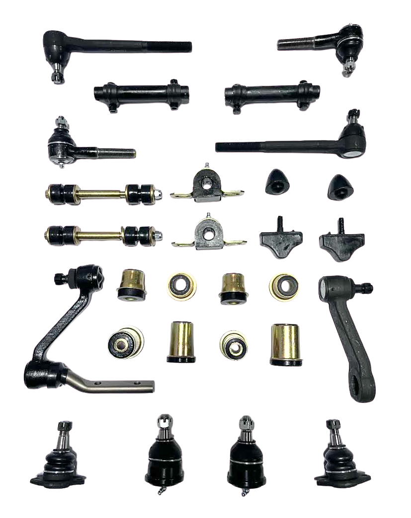1967 Pontiac Firebird Trans Am Power Steering Black Polyurethane New Front End Suspension Master Rebuild Kit