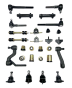 1968 Pontiac Firebird Trans Am Power Steering Black Polyurethane New Front End Suspension Master Rebuild Kit