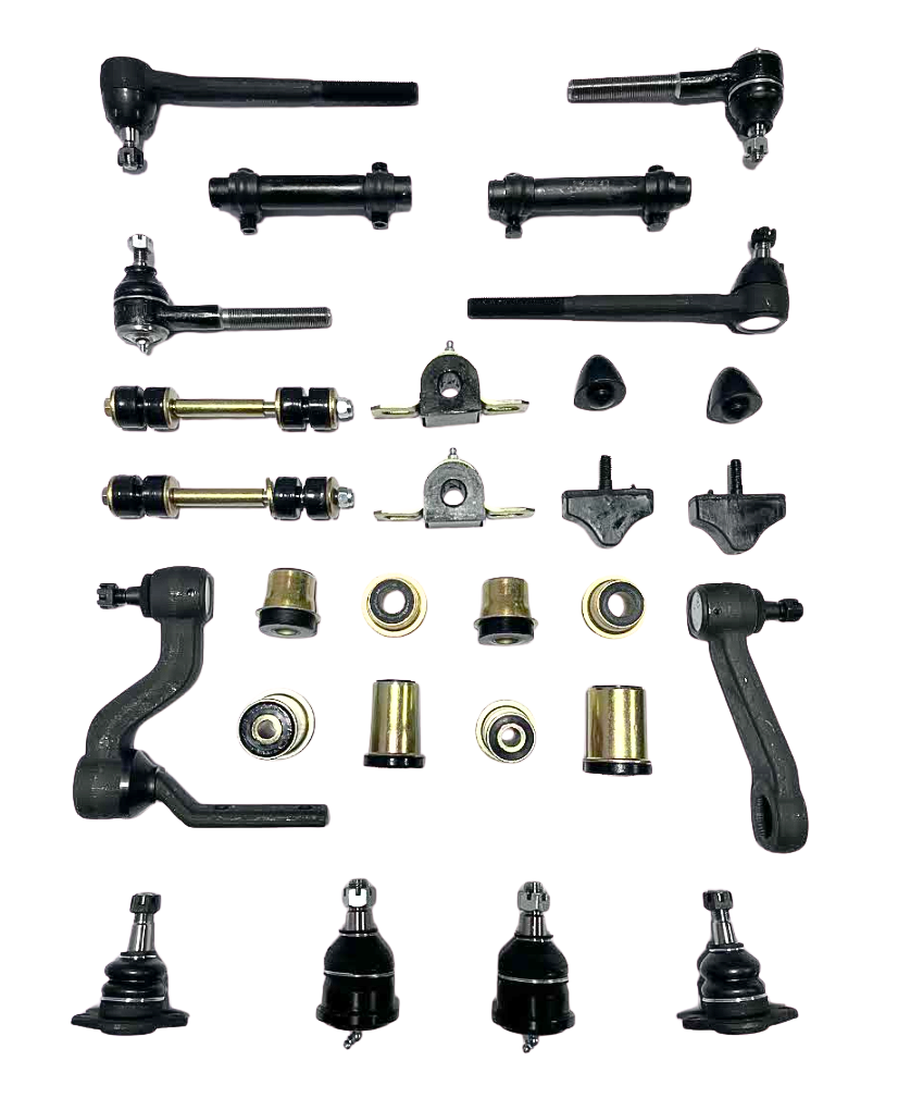 1968 1969 Chevrolet Camaro Power Steering Black Polyurethane New Front End Suspension Master Rebuild Kit