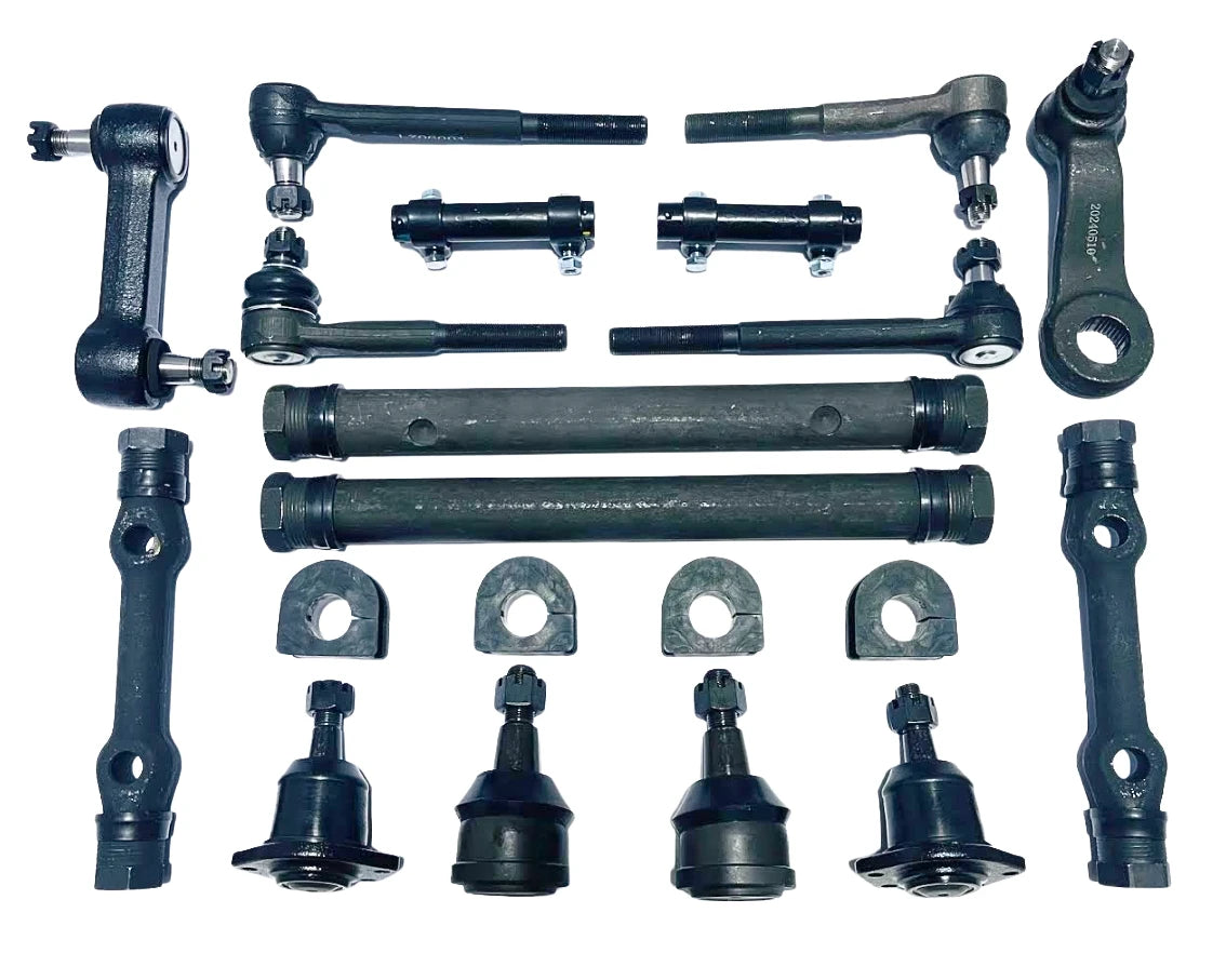 1971-1982 GMC 2WD C2500 3/4 Ton Pickup and Suburban Power Steering New Front End Suspension Master Rebuild Kit