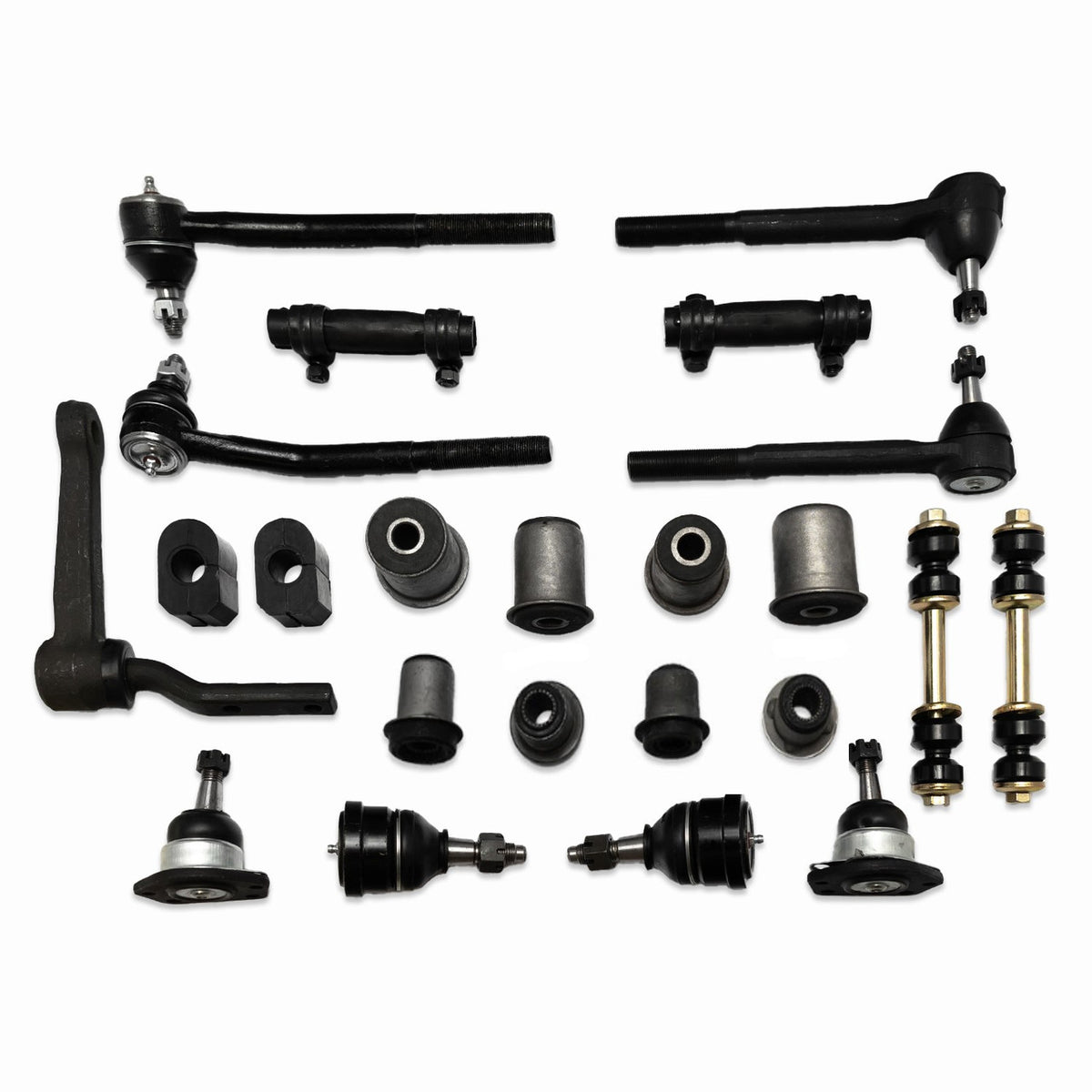 1980-1981 Pontiac Firebird Trans Am New Front End Suspension Master Rebuild Kit with Idler Arm