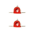 1970 - 1975 Chevrolet Chevy II Nova Red Polyurethane Sway Bar Link and Bushing Set