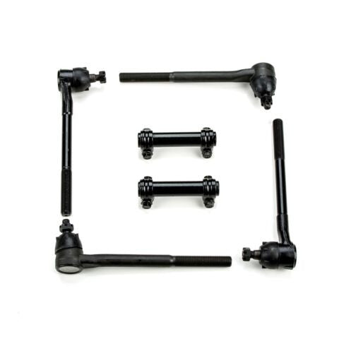 1966-1970 Oldsmobile 442 Cutlass Red Polyurethane New Front End Suspension Rebuild Kit with Oval Control Arm Bushings