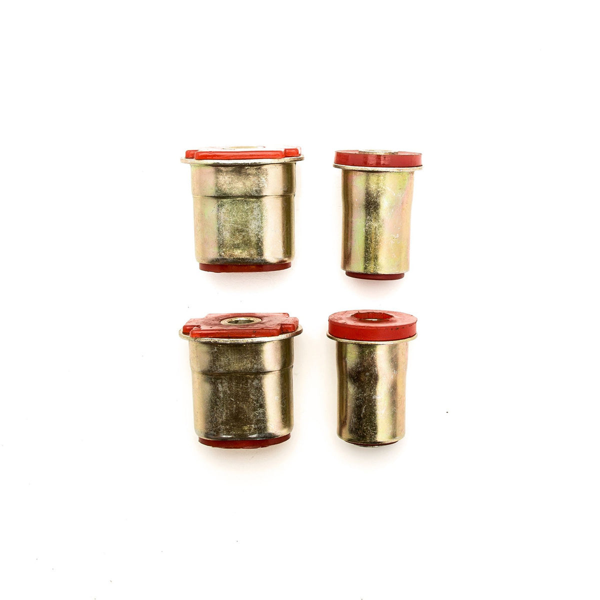 1962 - 1972 Buick Chevrolet GMC Red Poly Oval Lower Control Arm Bushing Set