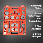 AR Disc Brake Piston Caliper Compression Tool Kit (22 PCS)
