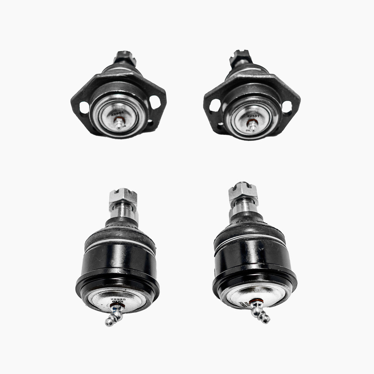 1965-1970 Oldsmobile Full Size 88 98 Jetstar Starfire Passenger Car Upper and Lower Ball Joint Set