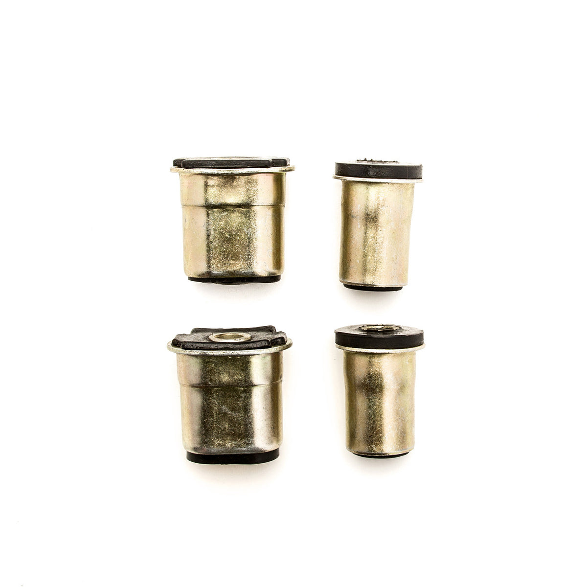 1969 1970 1971 1972 Pontiac GTO LeMans Tempest Black Polyurethane New Control Arm Bushing Set - Oval