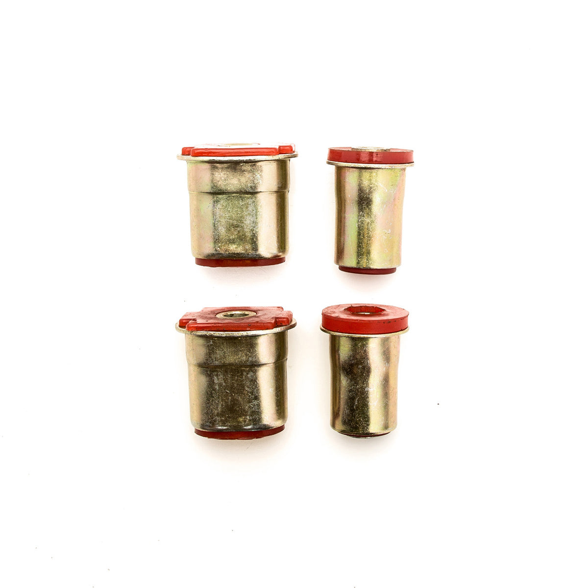 1964-1968 Pontiac GTO LeMans Tempest Red Polyurethane New Control Arm Bushing Set - Oval