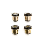 1966-1970 Chevrolet Chevelle El Camino Black Polyurethane New Control Arm Bushing Set