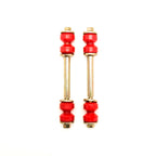 1967 1968 1969 Chevrolet Camaro Red Polyurethane New Sway Bar Link and Bushing Set