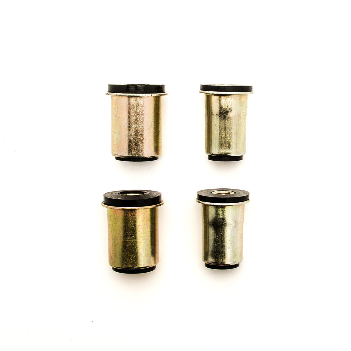 1966-1970 Oldsmobile 442 Cutlass Black Polyurethane New Control Arm Bushing Set - Round