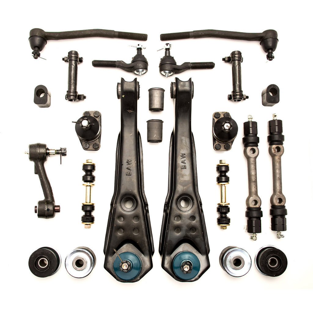 1967 Ford Mustang w/ Power Steering Front End Suspension Rebuild Kit with Idler Arm