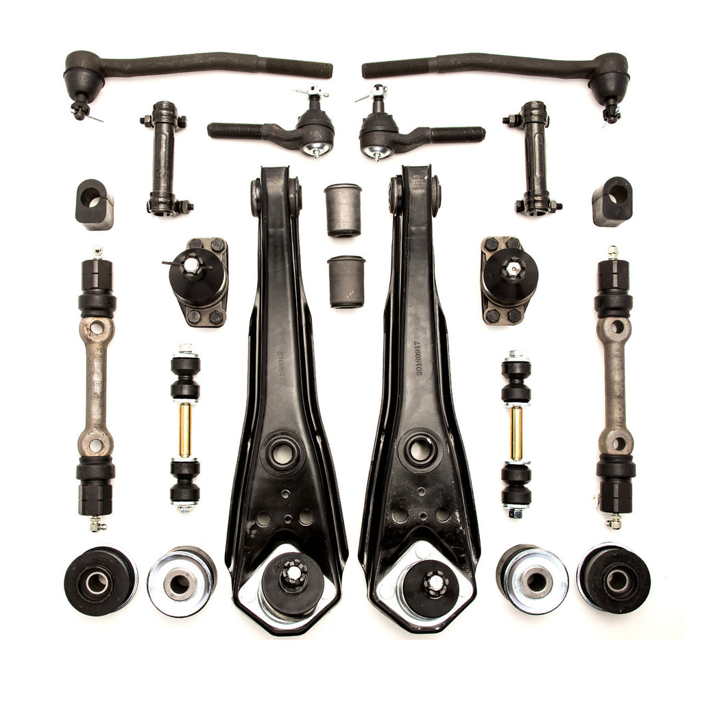1968 1969 Ford Mustang w/ Power Steering Front End Suspension Rebuild Kit (Except 69 Boss)