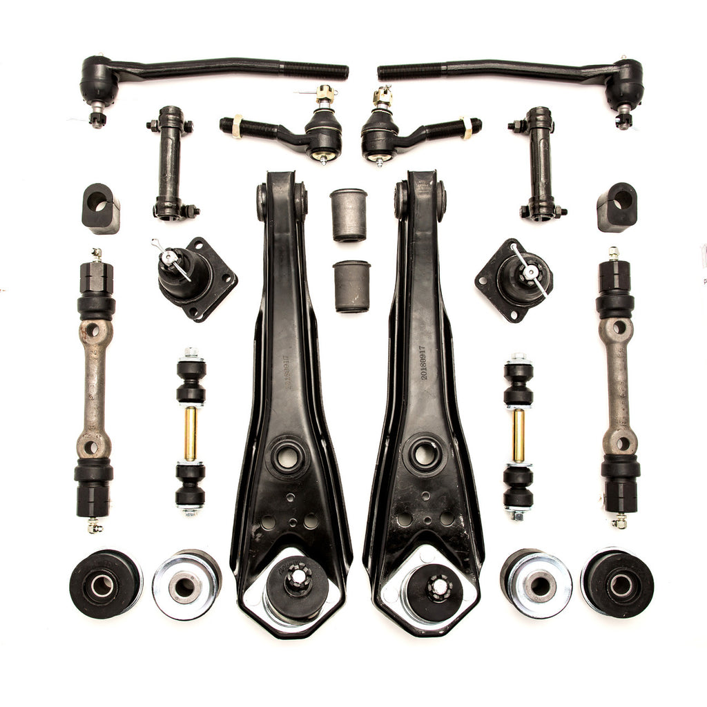1970 Ford Mustang w/ Power Steering (Including 69 Boss) Front End Suspension Rebuild Kit