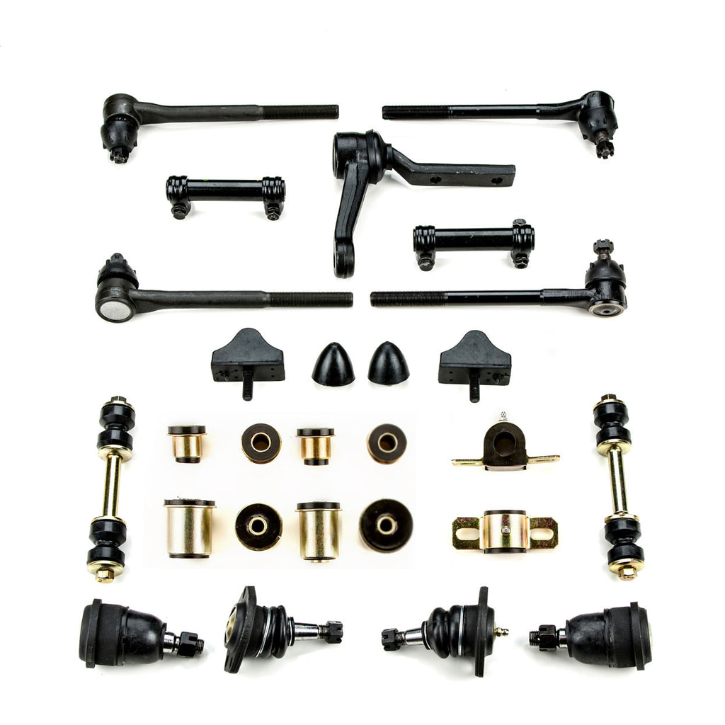 1964 1965 Buick Skylark Special Black Polyurethane New Front End Suspension Master Rebuild Kit