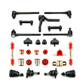 1964 1965 Oldsmobile 442 Cutlass Red Polyurethane New Front End Suspension Master Rebuild Kit