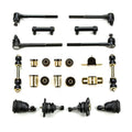 1966-1970 Buick Skylark Special Black Polyurethane New Front End Suspension Rebuild Kit