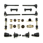 1966-1970 Buick Skylark Special Black Polyurethane New Front End Suspension Rebuild Kit