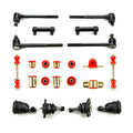 1966 1967 Chevrolet Chevelle El Camino Red Polyurethane New Front End Suspension Rebuild Kit