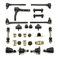 1966 1967 Chevrolet Chevelle El Camino Black Polyurethane New Front End Suspension Master Rebuild Kit