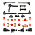1966 1967 Chevrolet Chevelle El Camino Red Polyurethane New Front End Suspension Master Rebuild Kit