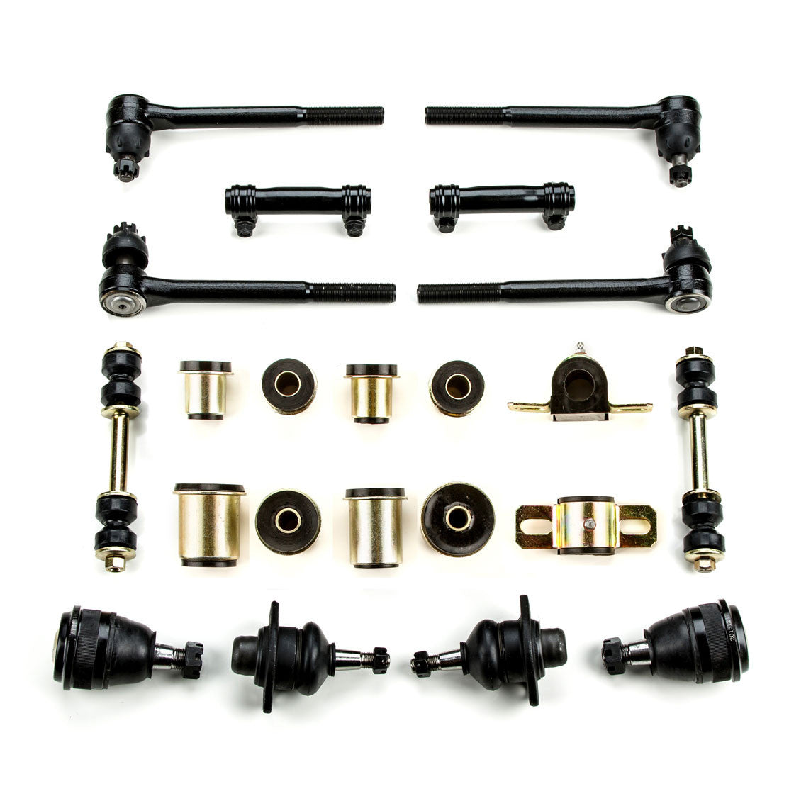 1971 1972 1973 Chevrolet Full Size Passenger Car Black Polyurethane Front End Suspension Rebuild Kit