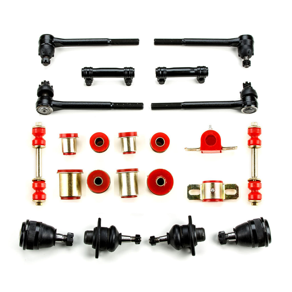 1971 1972 1973 Buick Full Size Red Polyurethane New Front End Suspension Rebuild Kit