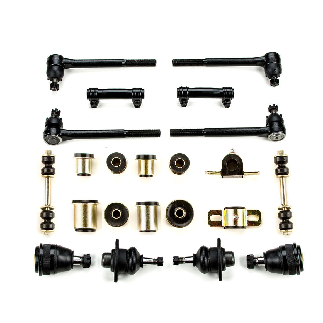 1974 1975 1976 Buick Full Size Black Polyurethane New Front End Suspension Rebuild Kit