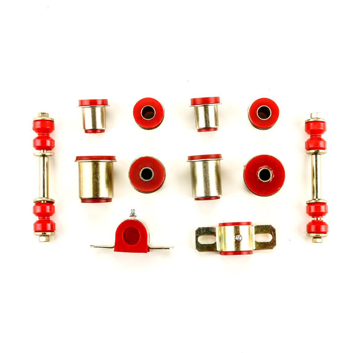1974 Buick Full Size Red Polyurethane New Front End Suspension Master Rebuild Kit