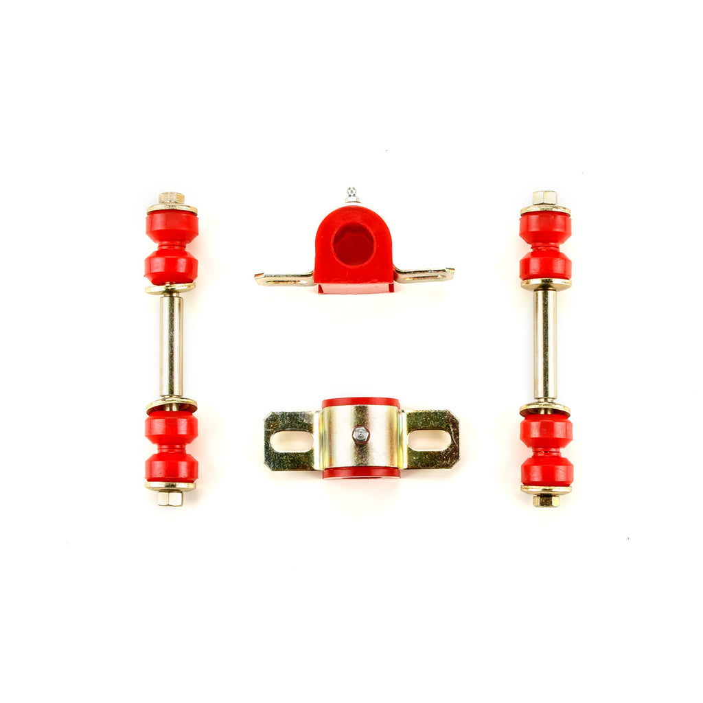 1974-1979 Pontiac Bonneville Catalina Grandville Red Polyurethane New Front End Suspension Bushing Set