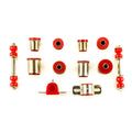1974-1979 Chevrolet Full Size Red Polyurethane New Front End Suspension Bushing Set