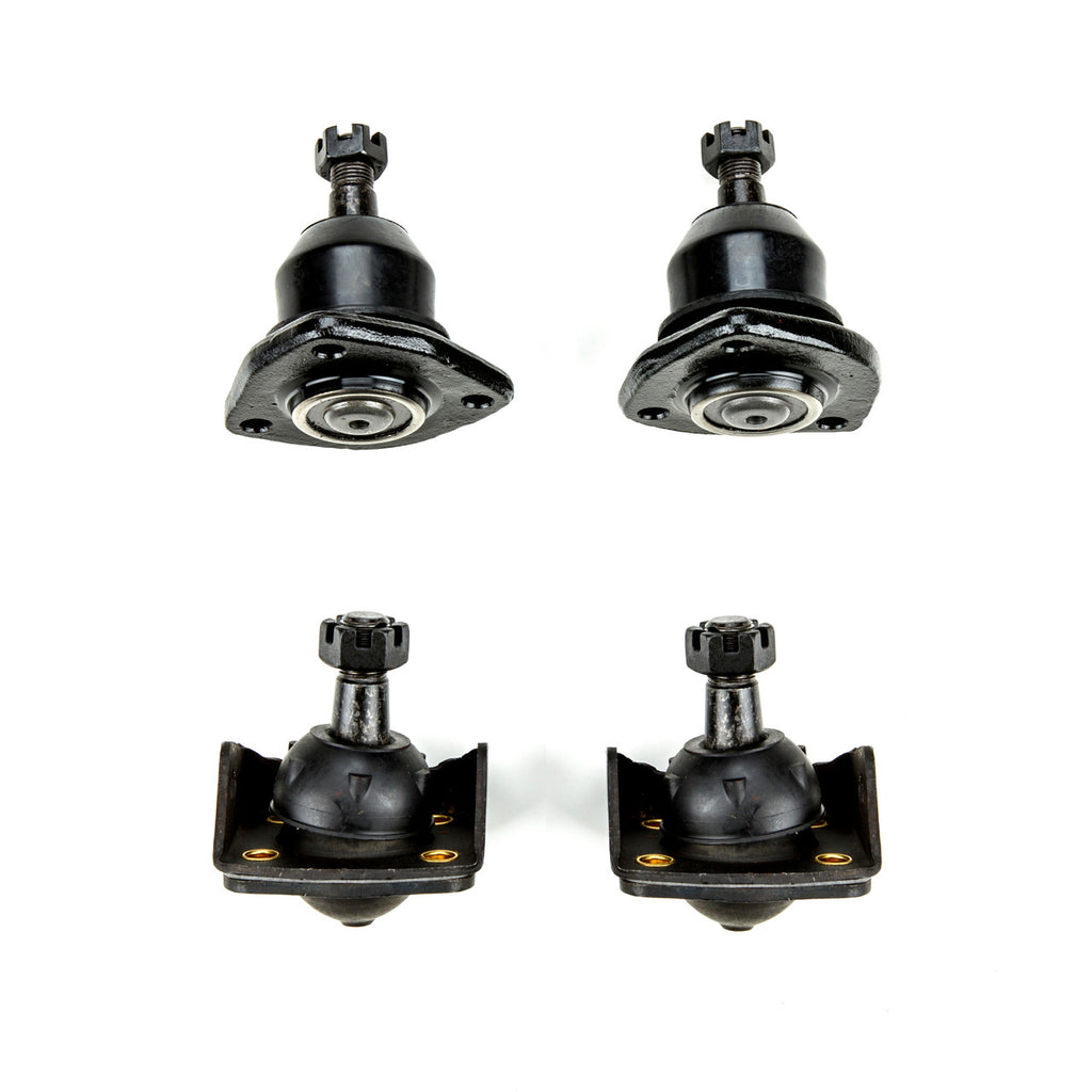 1955 1956 1957 Chevrolet Full Size Black Polyurethane New Front End Suspension Master Rebuild Kit with Idler Arm Bushing Repair Kit