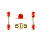 1967 1968 Pontiac Firebird Trans Am Red Polyurethane New Sway Bar Link and Bushing Set