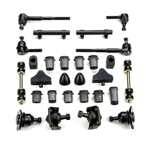 1955-1957 Chevrolet Full Size New Front End Suspension Master Rebuild Kit with Idler Arm Bushing Repair Kit